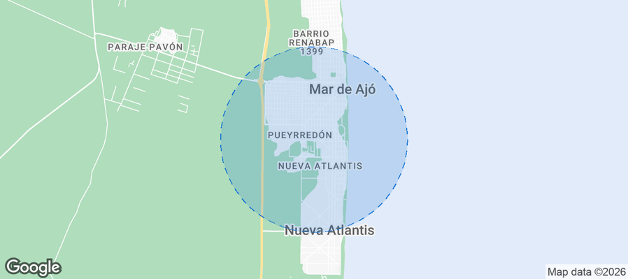 La Costa Airbnb map